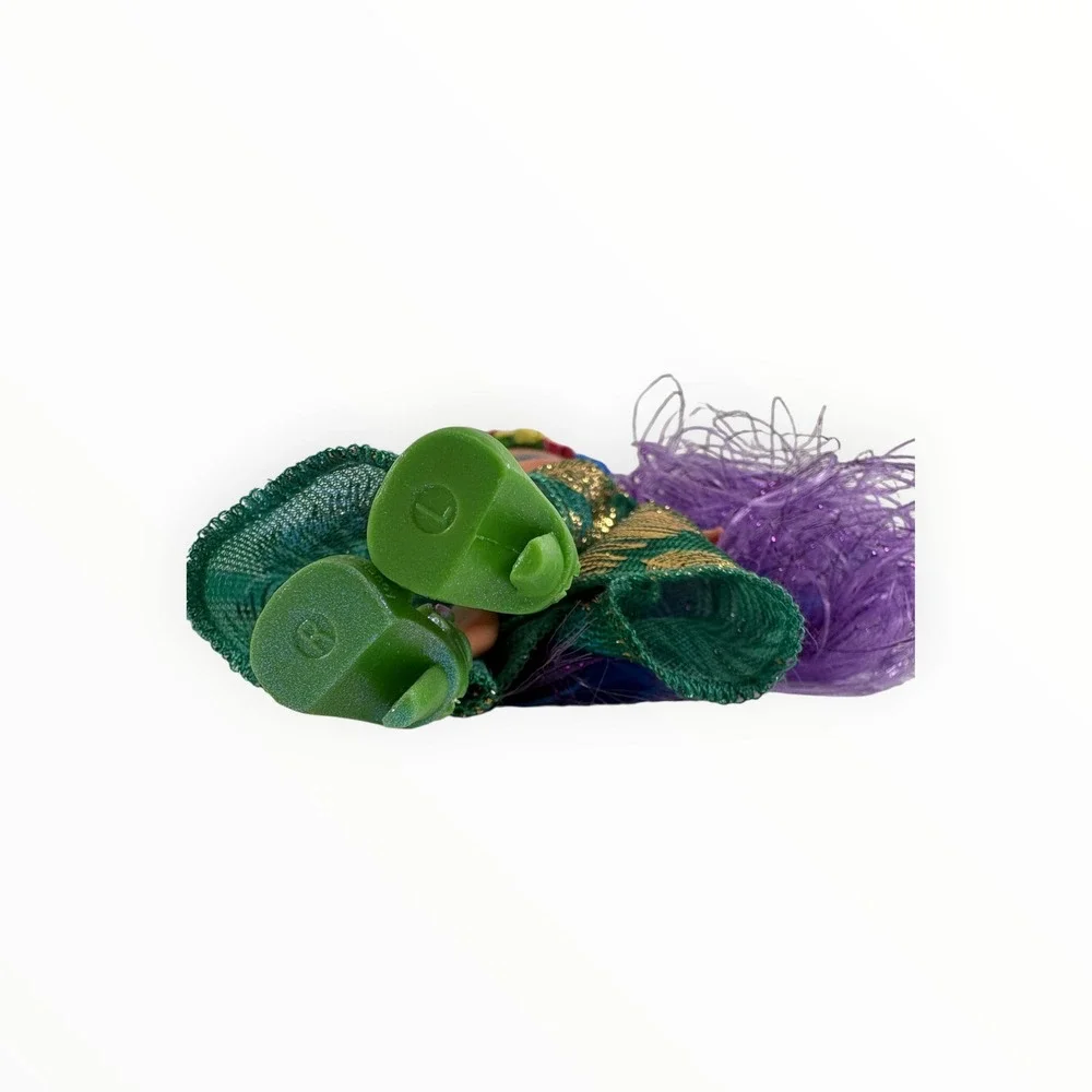 Hairdorables Rayne Doll Kids 5in Blue Purple Hair Green Gold Tropical Excellent